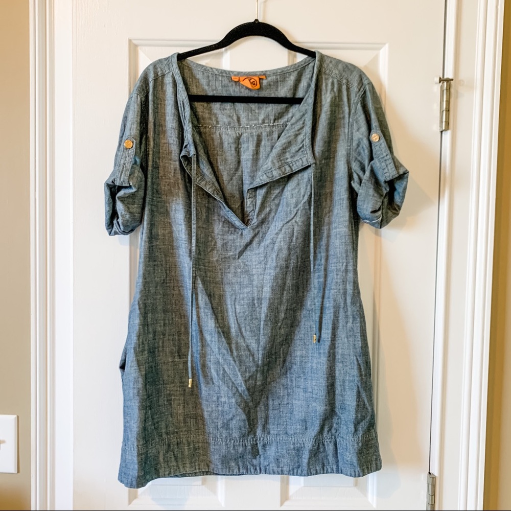 Tory Burch Chambray Dress Tunic